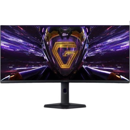 Xiaomi monitorius G34WQI (2026) - 34 inch, WQHD Ultrawide - Curved Gaming ELA6562EU, juoda spalva
