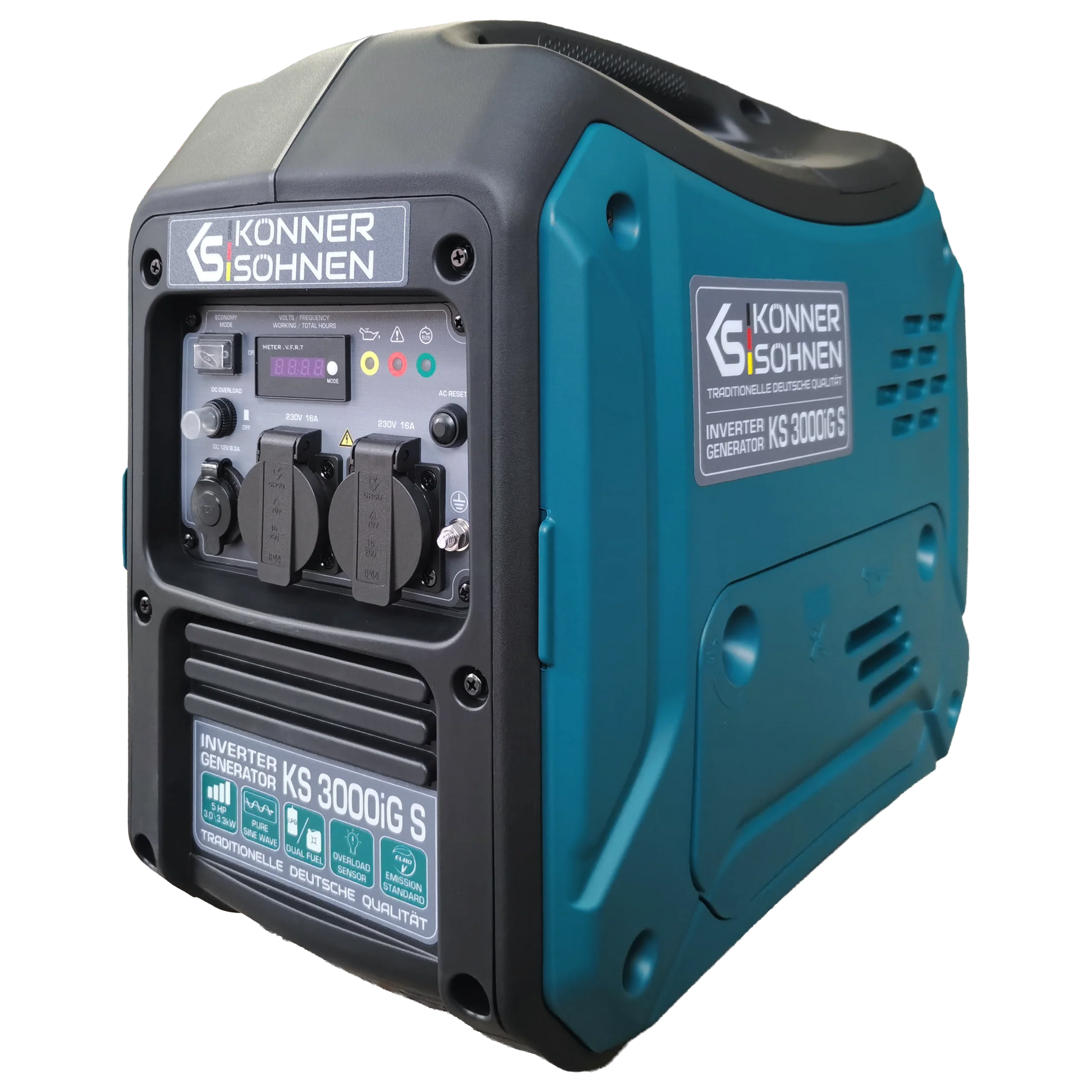 Inverterinis generatorius LPG/benzinas 3300 W KS 3000iG S KÖNNER & SÖHNEN