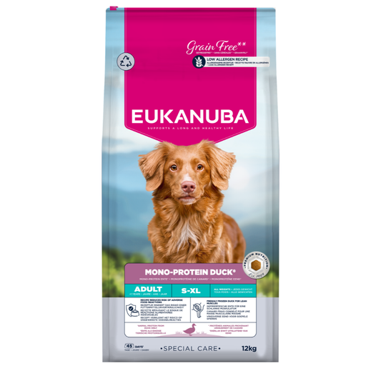 Eukanuba Special Care Monoprotein sausas maistas su antiena, AB, 12 kg