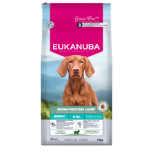 Eukanuba Special Care Monoprotein sausas maistas šunims su ėriena, AB, 12 kg