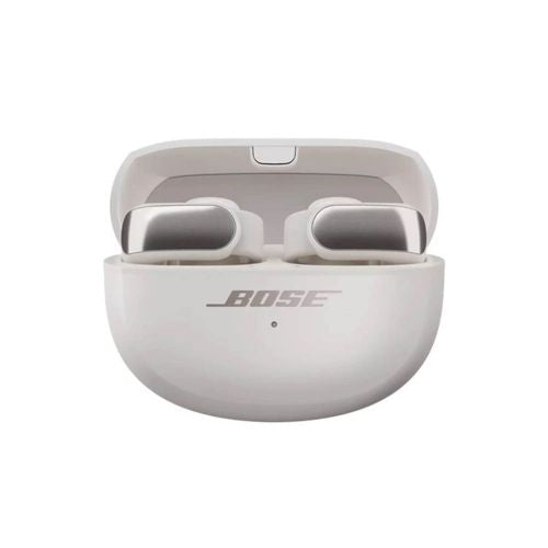 Bose Ultra Open belaidės į ausis įdedamos ausinės, TWS, reguliuojama Noise Cancelling, BT 5.3, Waterproof IPX4,, balta spalva