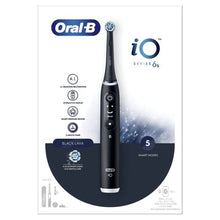 Oral-B elektrinis dantų šepetėlis iO Series 6s Rotating/Oscillating, Lava, juoda spalva