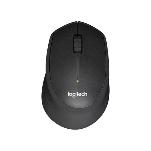 Logitech belaidė pelė M330 Silent Plus (910-004909), juoda spalva