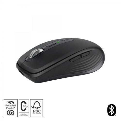 Logitech pelė belaidis MX Anywhere 3S skirtas Business (910-006929), grafito spalva
