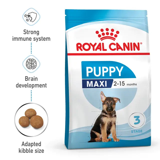 Royal Canin Maxi Puppy  sausas pašaras - Didelių veislių šuniukams
