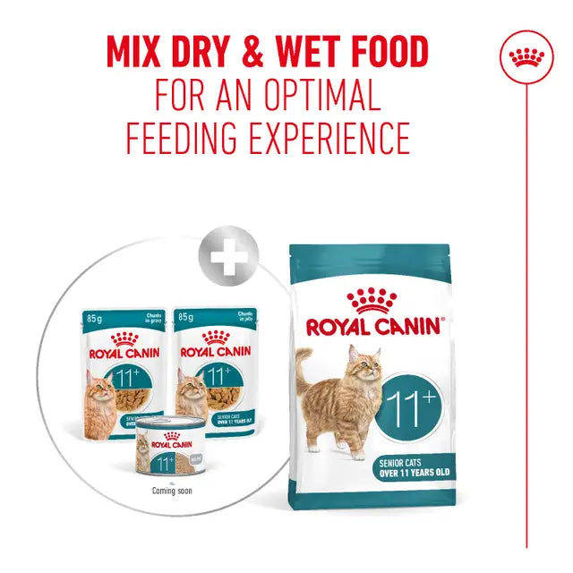 ROYAL CANIN Ageing 11+ Gravy - Drėgnas Pašaras Vyresnėms Katėms 12x85g