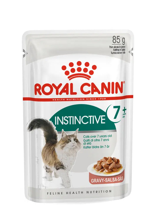 ROYAL CANIN Instinctive 7+ Chunks In Gravy - Drėgnas Pašaras Vyresnio Amžiaus Katėms 12x85g
