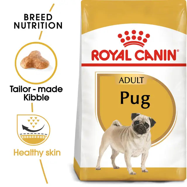 Sucha karma dla dorosłych psów Pug