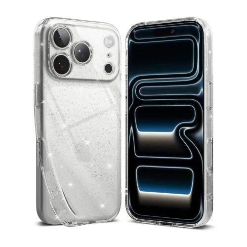 Ringke iPhone 17 Pro Max dėklas Air Glitter, skaidri spalva