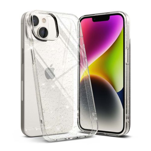 Ringke iPhone 14 dėklas Air Glitter, skaidri spalva