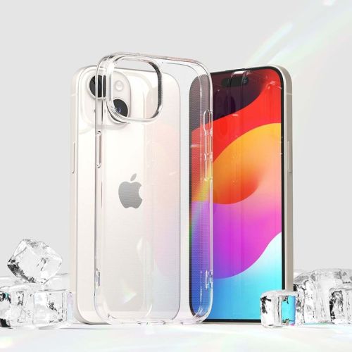 Ringke iPhone 15 dėklas Slim, skaidri spalva