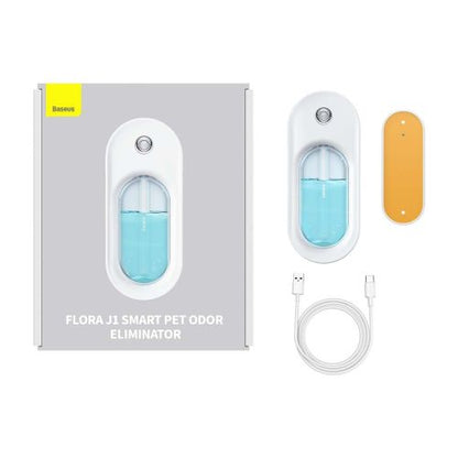 Baseus Home skirtas Pet Flora J1 Animal kvapų neutralizatorius, 30-day baterija working time, 1500 mAh (ACFJ000002), balta