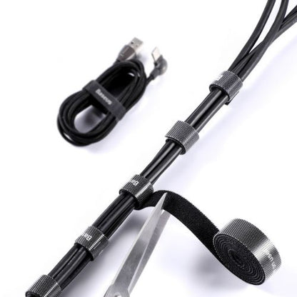 Baseus įrankis Circle Velcro Straps 3m (ACMGT-F01), vaivorykštės / juoda spalva