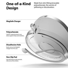 Ringke MagSafe įkroviklis dėklas Slim, matinė skaidri spalva