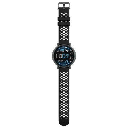 Amazfit Active MAX NFC, 48,5 mm su Polymer dėklas, Aluminium Alloy Frame, W2556GL1N, juoda spalva