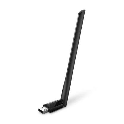 TP-Link tinklo adapteris T600U Plus AC600 belaidis, USB 2,0, 600Mb/s,, juoda spalva