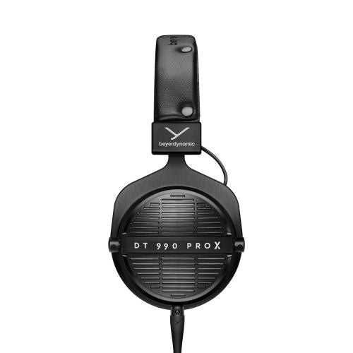Beyerdynamic DT 990 PRO X 48 Ohm laidinis ausis apgaubiančios Studo ausinės su nuimamu laidu (mini-XLR), juoda spalva