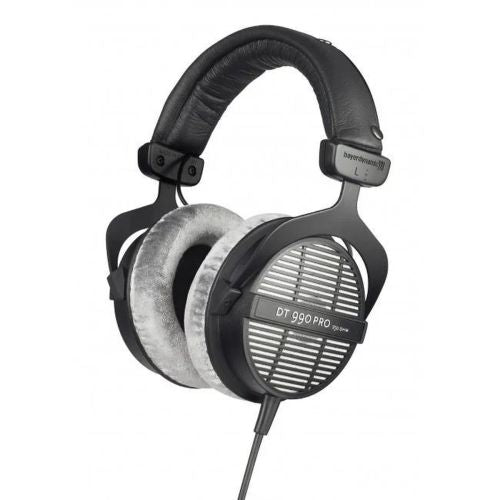 Beyerdynamic DT 990 PRO 250 Ohm laidinės ausis apgaubiančios ausinės, juoda spalva