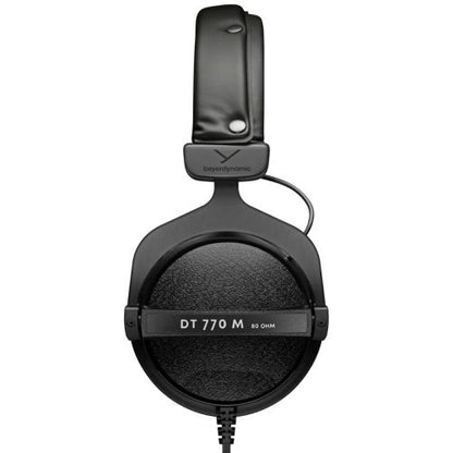 Beyerdynamic DT770M 80 Ohm laidinės ausis apgaubiančios ausinės, juoda spalva