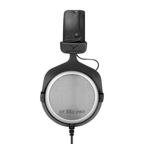 Beyerdynamic DT 880 PRO 250 Ohm laidinės ausis apgaubiančios ausinės su Coiled Connection laidas su mini-jack (3.5 mm) ir 1/4