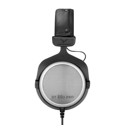 Beyerdynamic DT 880 PRO 250 Ohm laidinės ausis apgaubiančios ausinės su Coiled Connection laidas su mini-jack (3.5 mm) ir 1/4