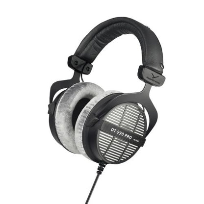 Beyerdynamic DT 990 PRO 80 Ohm laidinės ausis apgaubiančios ausinės, juoda spalva