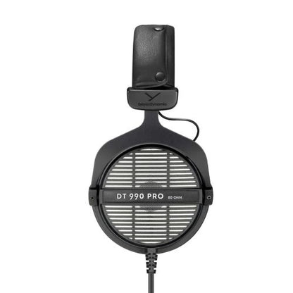 Beyerdynamic DT 990 PRO 80 Ohm laidinės ausis apgaubiančios ausinės, juoda spalva