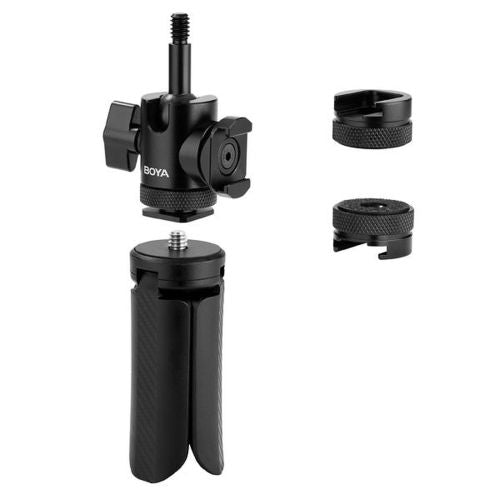 BOYA mikrofonas stalinis trikojis stovas 01 1/4", juoda spalva
