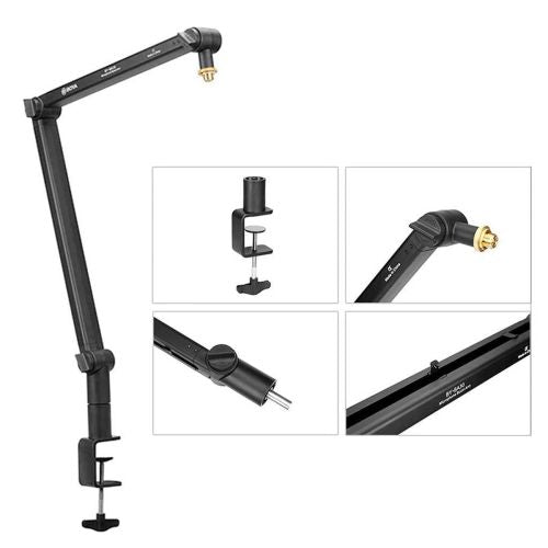 BOYA laikiklis, mikrofonas Boom Arm (steel), juoda spalva
