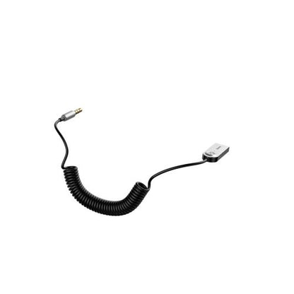 Baseus keitiklis BA01 USB + belaidis adapteris į 3.5 mm Jack, cabel (CABA01-01), juoda spalva