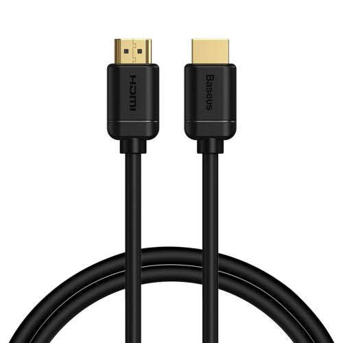 Baseus Video laidas High definition Series HDMI To HDMI 4K 60 Hz, 3D HDR, 18 Gbps, 1m (CAKGQ-A01), juoda spalva