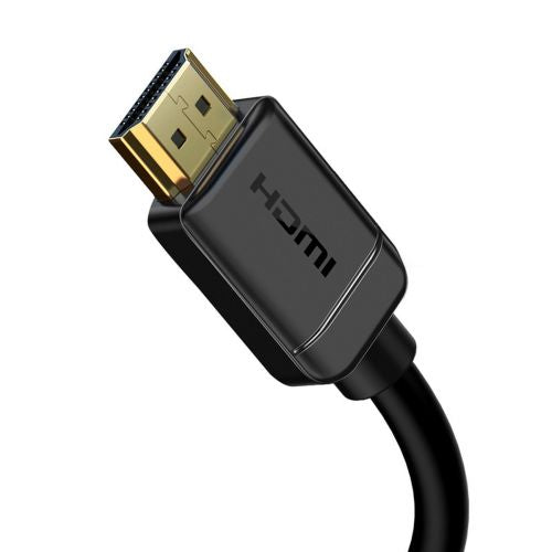 Baseus Video laidas High definition Series HDMI To HDMI 4K 60 Hz, 3D HDR, 18 Gbps, 1m (CAKGQ-A01), juoda spalva