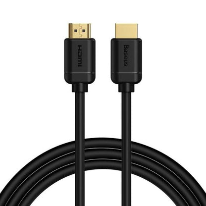 Baseus Video laidas High Definition Series HDMI To HDMI 4K 60 Hz, 3D HDR, 18 Gbps, 2m, (CAKGQ-B01), juoda spalva