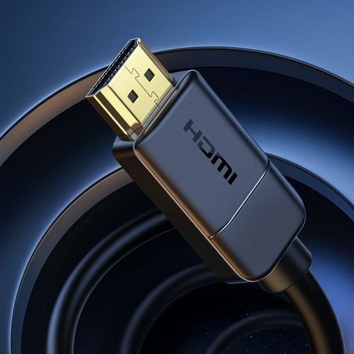 Baseus Video laidas High Definition Series HDMI To HDMI 4K 60 Hz, 3D HDR, 18 Gbps, 2m, (CAKGQ-B01), juoda spalva