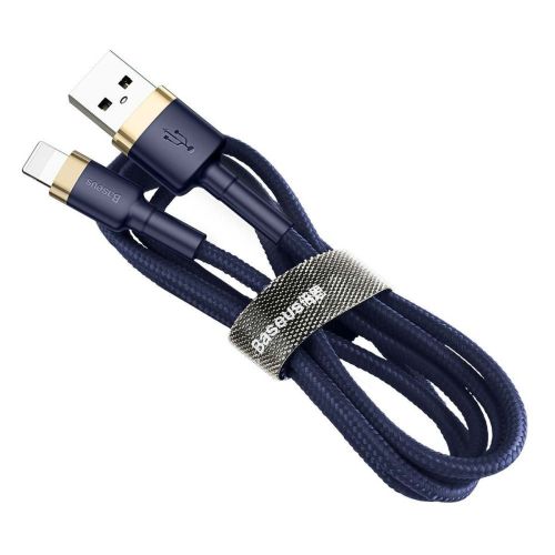Baseus Lightning Cafule laidas QC 3.0, 1.5A, 2m (CALKLF-CV3), mėlyna spalva