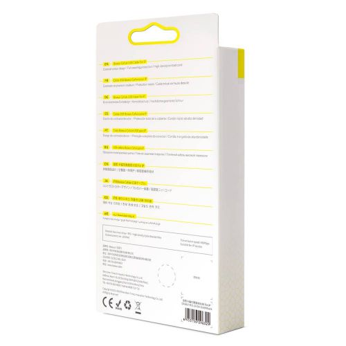 Baseus Lightning Cafule laidas 2A, 3m / (CALKLF-RV1), juoda / auksinė spalva