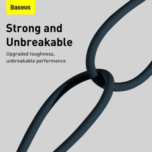 Baseus Lightning Superior Series laidas, greitasis įkrovimas, Data 2.4A, 1m (CALYS-A03), mėlyna spalva
