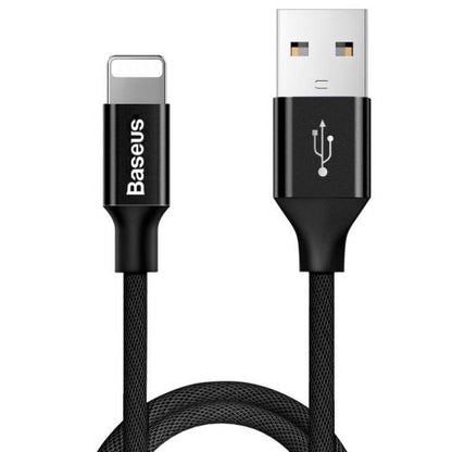 Baseus Lightning Yiven laidas 2A 1.2m (CALYW-01), juoda spalva
