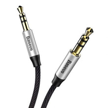 Baseus Audio Yiven M30 laidas 1.5M / (CAM30-CS1), sidabrinė / juoda spalva