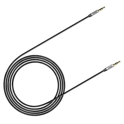 Baseus Audio Yiven M30 laidas 1.5M / (CAM30-CS1), sidabrinė / juoda spalva