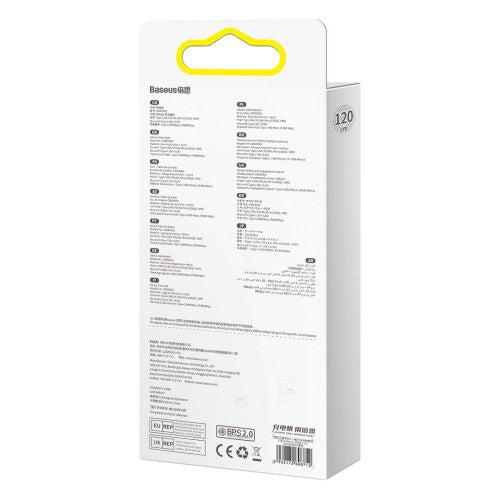 Baseus Universal Flash Series 3-in-1 greitasis įkrovimas duomenų laidas (USB-A į Micro + Lightning + Type-C) 100 W, 1.2m