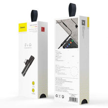 Baseus keitiklis L41 Type-C (input) skirtas Type-C + 3.5 mm connector (CATL41-01), juoda spalva
