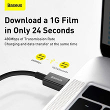 Baseus Type-C - Lightning Superior Series greitasis įkrovimas duomenų laidas, PD 20 W, 1m, (CATLYS-A01), juoda spalva