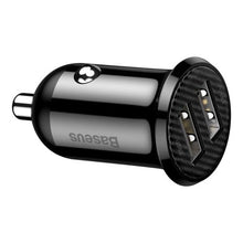 Baseus automobilinis įkroviklis Grain Pro Dual USB 4.8A (CCALLP-01), juoda spalva
