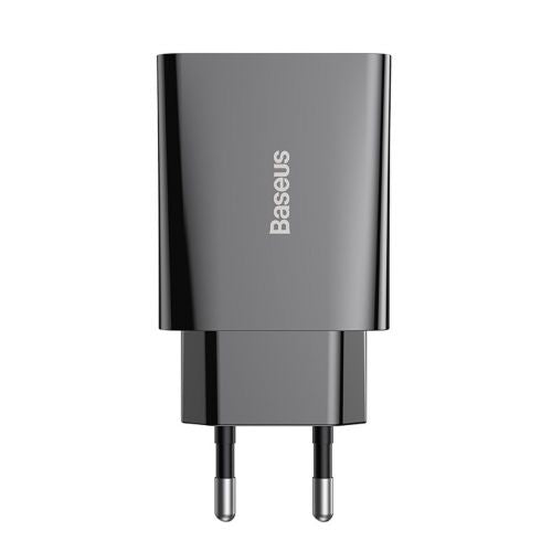 Baseus kelioninis įkroviklis Speed Mini 1C Quick įkroviklis 20 W (CCFS-SN01), juoda spalva