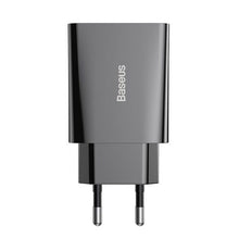 Baseus kelioninis įkroviklis Speed Mini 1C Quick įkroviklis 20 W (CCFS-SN01), juoda spalva