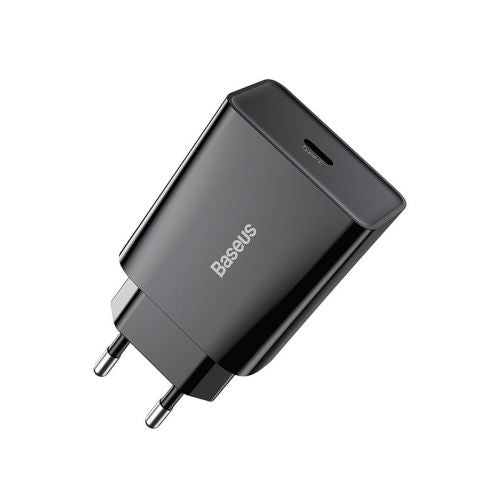 Baseus kelioninis įkroviklis Speed Mini 1C Quick įkroviklis 20 W (CCFS-SN01), juoda spalva