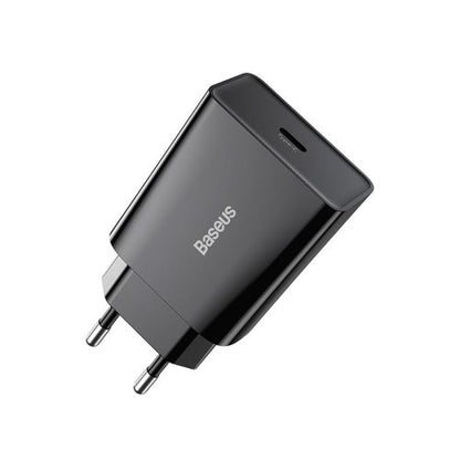 Baseus kelioninis įkroviklis Speed Mini 1C Quick įkroviklis 20 W (CCFS-SN01), juoda spalva