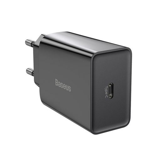 Baseus kelioninis įkroviklis Speed Mini 1C Quick įkroviklis 20 W (CCFS-SN01), juoda spalva