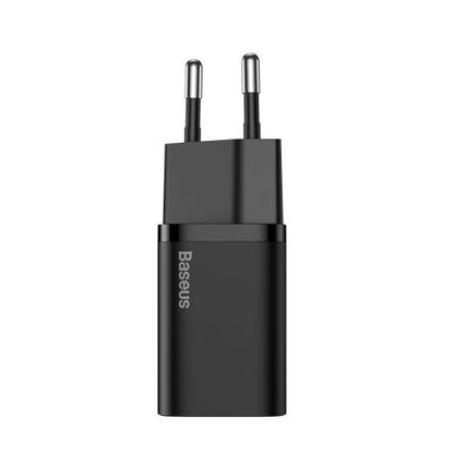 Baseus kelioninis įkroviklis Super Si 1C Quick įkroviklis 25 W (CCSP020101), juoda spalva